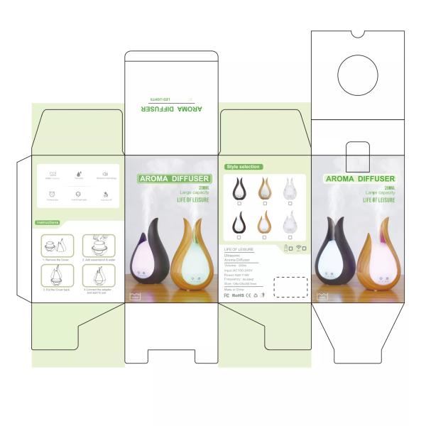 HOMEFISH 24V Ultrasonic Office Fragrance Diffuser 550g