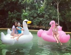 China swan pool float swan float inflatable swan float giant swan pool float pool float inflatable swan on sale