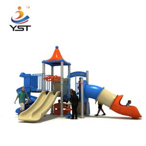 China ASTM PVC Coated Plastic Kids Playground Slide For Children on sale