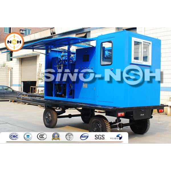Grid Power Transformer Oil Processing, Mobile At Substation, With Separate Control Room,Transformer Oil Treatment System