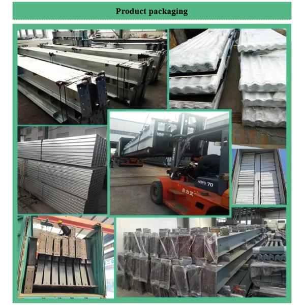 Modern Design Light Construction Material Steel Structure Warehouse Prefab Buildings