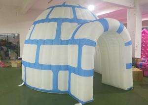 China Flexible Inflatable Snow Igloo , Inflatable Kids Tent 4.22 X 3.7 X 3.0 MH on sale
