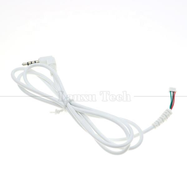 Customized 90 Degree Angle 3.5mm Audio Jack TRRS to JST MX XH PH SH ZH Cable