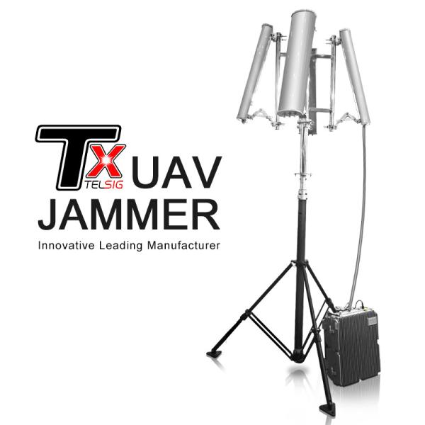 Communication/Anti Drone System RF Amplifier with Customized Frequency Range and Red Black Power Supply Wire