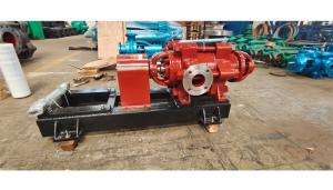 Wholesale Horizontal Ring Section SS316 Chemical Centrifugal Pump 30-55m3/H from china suppliers