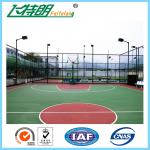 Silicon PU Athletic Sport Court Floor Poly Floor Coating Elastic basketball