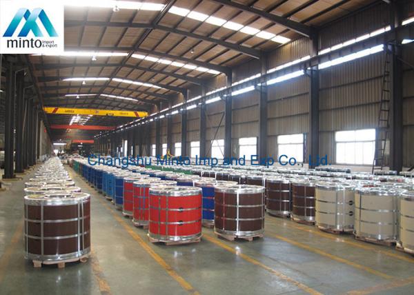 Quality Roofing 3004 Color Coated Aluminum Coil Colour Coated Steel Weather Resistant for sale