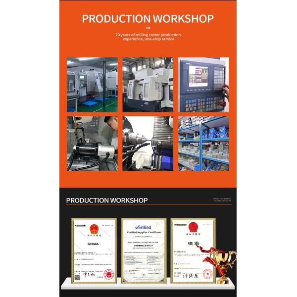 YingBa Carbide Double Flutes 3.175mm/6mm/8mm CNC Wood Cut Bit Straight Groove Flat Endmill Milling Cutter Bit for Wood Cutting