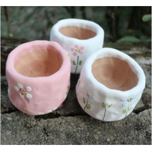Wholesale Succulent Plant Ceramic Pot for Home and Garden Decoration from china suppliers