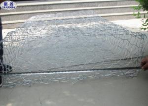 China Pvc Coated Galvanized 2mm Gabion Wall Retaining Wall Hexagonal Wire Mesh on sale