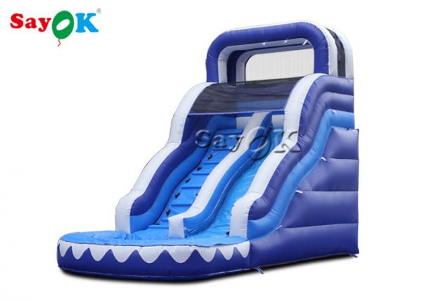 Quality Inflatable Slide For Kids Amusement Park Oxford Cloth Adult Inflatable Water Slide for sale