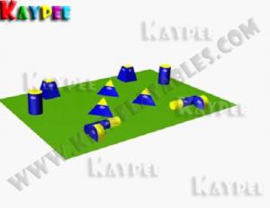 Wholesale Team Practice Package B,Inflatable paintball Bunker,paintball filed,arena KPB027 from china suppliers