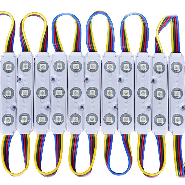 High Voltage 220VAC LED Module Lights 5050 RGB Epistar Chip For Landscape Lighting