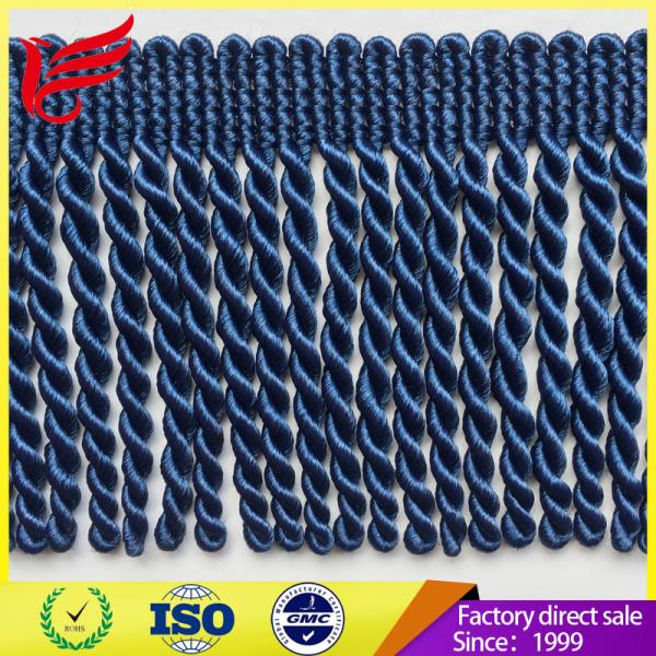 Wholesale Elegant Rayon Brush Bullion Tassel Fringe With Trims
