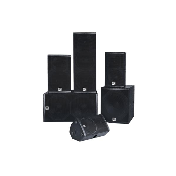 Party Disco Passive Speaker Box Pro Entertainment System Black Paint