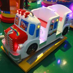 China High Quality Fiber Glass Material Ride On Coin Operated 2 Players Kiddie Ride for sale
