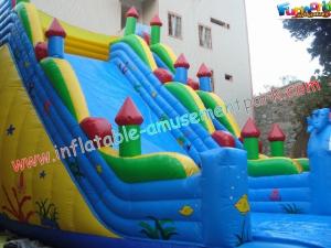 Wholesale Inflatabl Giant Slide With Durable PVC Tarpaulin Commercial Inflatable Slide 10L x 6W x 8H from china suppliers