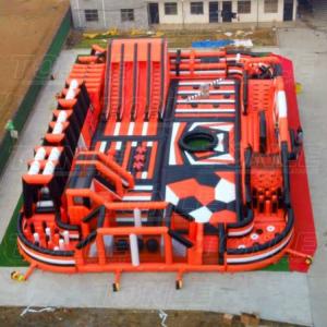 Wholesale 0.55mm PVC Inflatable Amusement Park Obstacle Course Race Custom from china suppliers