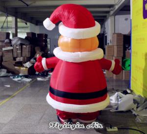 Wholesale Customized Christmas Santa Cute Inflatable Xmas Santa Claus for Advertising from china suppliers