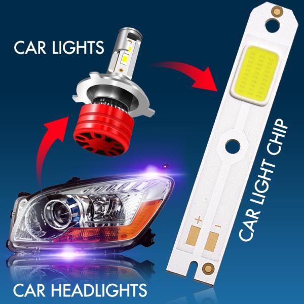 C6 12W S2 12W DC9V H4A Car COB LED 2700-7000K LOW / HIGH BEAM