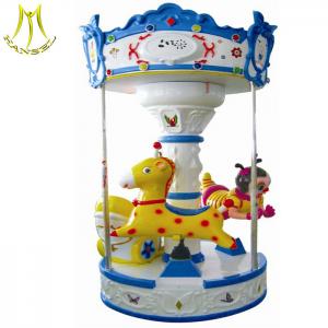 Wholesale Hansel  small kids carousel rides amusement park rides coin operated from china suppliers