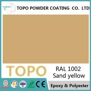 Wholesale RAL 1002 Pure Polyester Powder Coating 3mm Crook 12 Mos Shelf Life from china suppliers