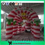 Christmas Inflatable Arch, Christmas Advertising Archway, Christmas Event Arch