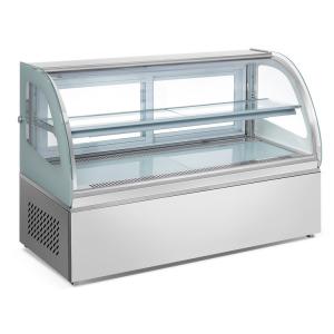 China Bakery Display Cake Refrigerated Cold Food Bars Counter Cabinet with Display Cooler on sale