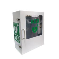 China IP45 Outdoor Heated AED Cabinet Waterproof With 9V 120db Alarm System for sale