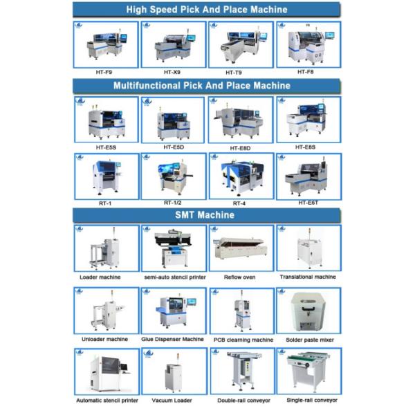 Double module Led display 20 head automatic pick and place machine