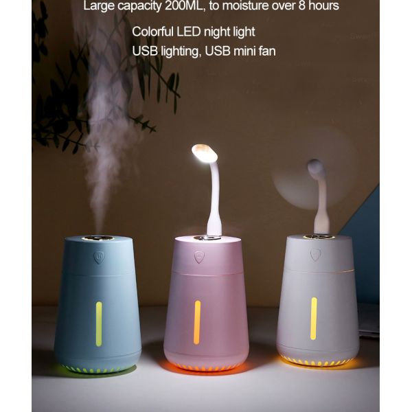 EW-019 dropping aroma diffuser portable usb mini air humidifier 200ml