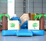 Customized Summer Beach inflatable Coconut Tree Bouncy Castle for Sale