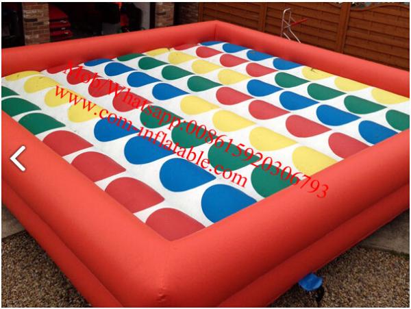 Quality giant inflatable twister game for sale