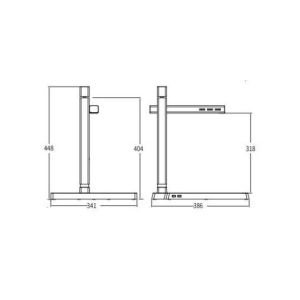 Desktop HID High Speed Document Scanner With Encryption KB