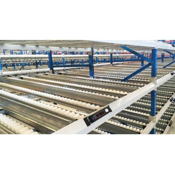 A15: Carton Flow Racking roller rack Gravity Roller Racking roller conveyor racks