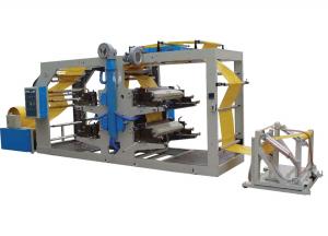 China Woven Cloth Tube Flexographic Printing Machine / Aniline Printing Machine High Speed Running on sale