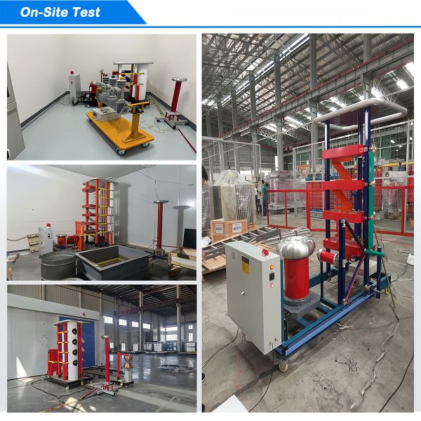 600kv30kj High Voltage Hv Multi-Stage Lightning Impulse Voltage Generator for Transformer Test