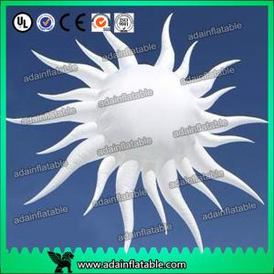 Wholesale White Hanging Inflatable Sun For Club Event Hanging Decoration from china suppliers