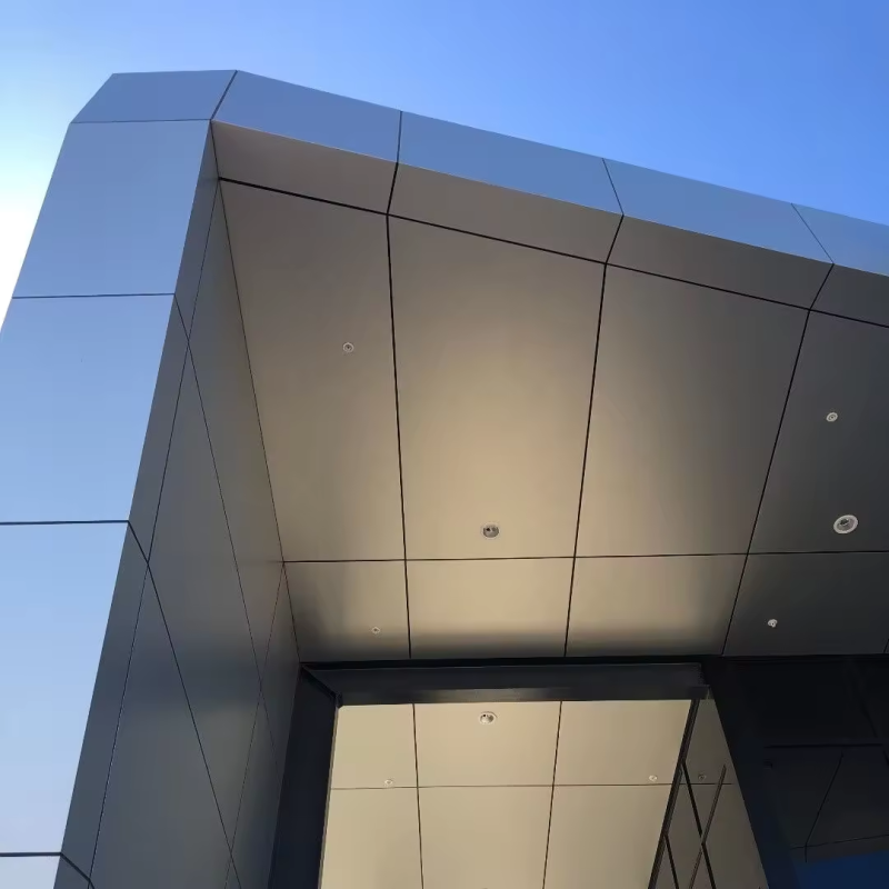 Milky White PE Coated Aluminum Composite Panel 2mm-6mm Interior Wall Cladding ACP Sheet