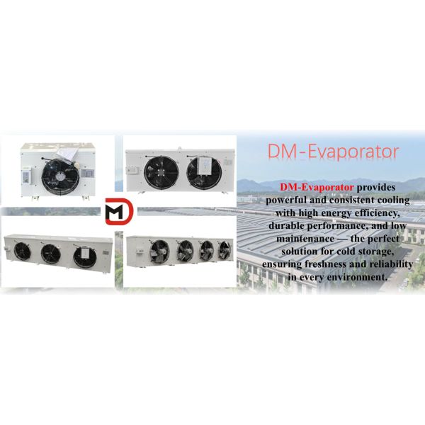 4 Pcs Fan Quantity Cold Room Evaporators for Cold Storage Applications
