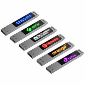 Wholesale ROSH Fast Speed Crystal Usb Flash Drives 16GB 128GB With LED Light from china suppliers
