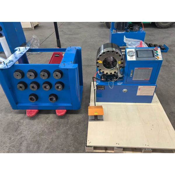 6-51mm Hydraulic Hose Crimping Machine with Fast Change Mould Tool and 10 Interchangeable Dies for Versatile Crimping
