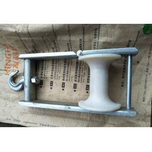 Wholesale Aerial Cable Transmission Stringing Blocks Wire Pulling Rollers from china suppliers