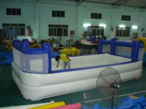Wholesale White Colour Kids Inflatable Pool with Back Walls from china suppliers