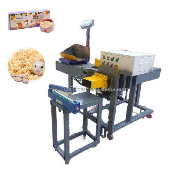 Wood Packaging Material Sawdust Compression Machine 10kg Bagging for Horse Bedding