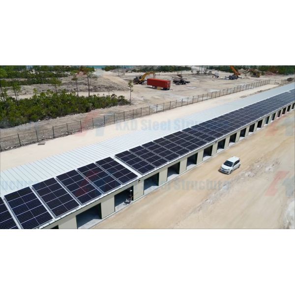 Hot Dip Galvanized Metal Steel Broiler Layer Poultry House With Automatic Brooding Equipment