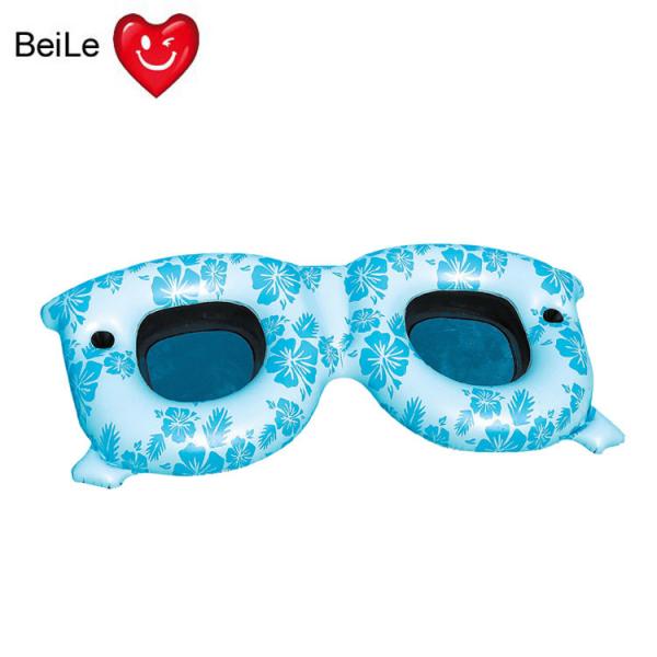 Quality Pool party inflatable sunglasses pool float for sale