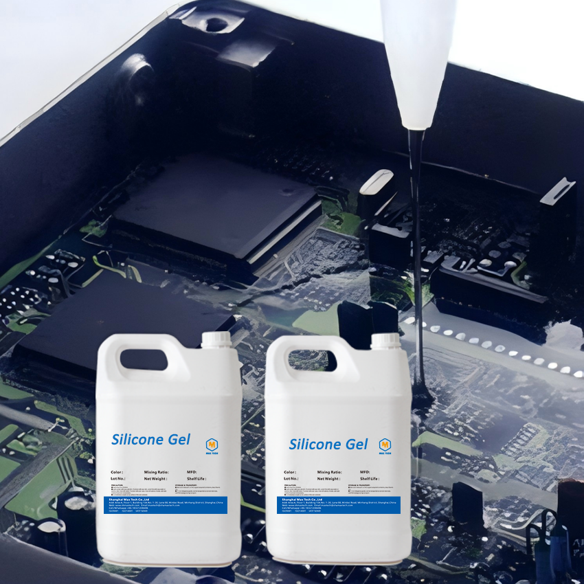 Two Component Transparent Waterproof IP68 Dielectric Insulating Liquid PU Potting for Electronics PCB LED