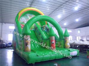 Wholesale Animal theme inflatable castle slide , inflatable bouncer slide , inflatable stair slide from china suppliers