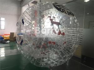 Wholesale Personal Outdoor Inflatable Toys Large PVC Inflatable Body Zorb Ball Soccer from china suppliers